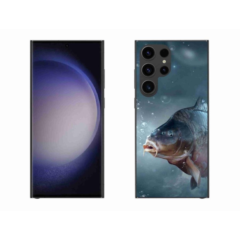 Gél borítás mmCase Samsung Galaxy S23 Ultra 5G - ponty és buborékok