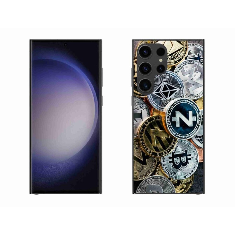 Gél borítás mmCase Samsung Galaxy S23 Ultra 5G - kriptovaluták