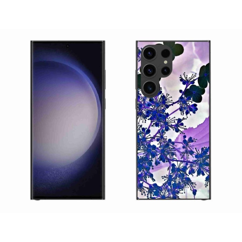 Gél borítás mmCase Samsung Galaxy S23 Ultra 5G - hortenzia virág