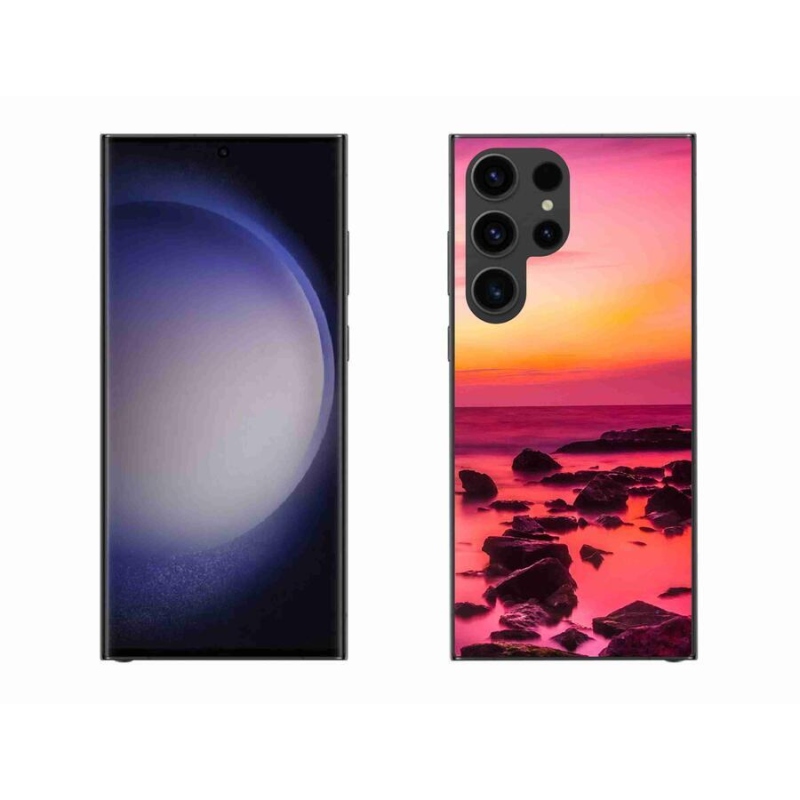 Gél borítás mmCase Samsung Galaxy S23 Ultra 5G - tenger és ragyogás