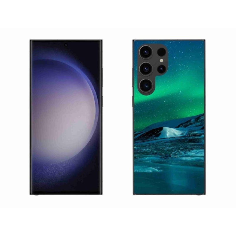Gél borító mmCase Samsung Galaxy S23 Ultra 5G - sarki fény - mmCase Samsung Galaxy S23 Ultra 5G - aurora borealis
