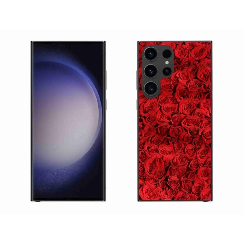 Zselés borítás mmCase Samsung Galaxy S23 Ultra 5G - rózsaszínű