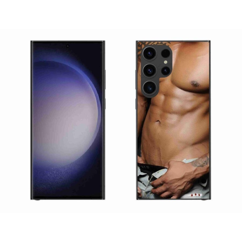 Gél borítás mmCase Samsung Galaxy S23 Ultra 5G - szexi férfi