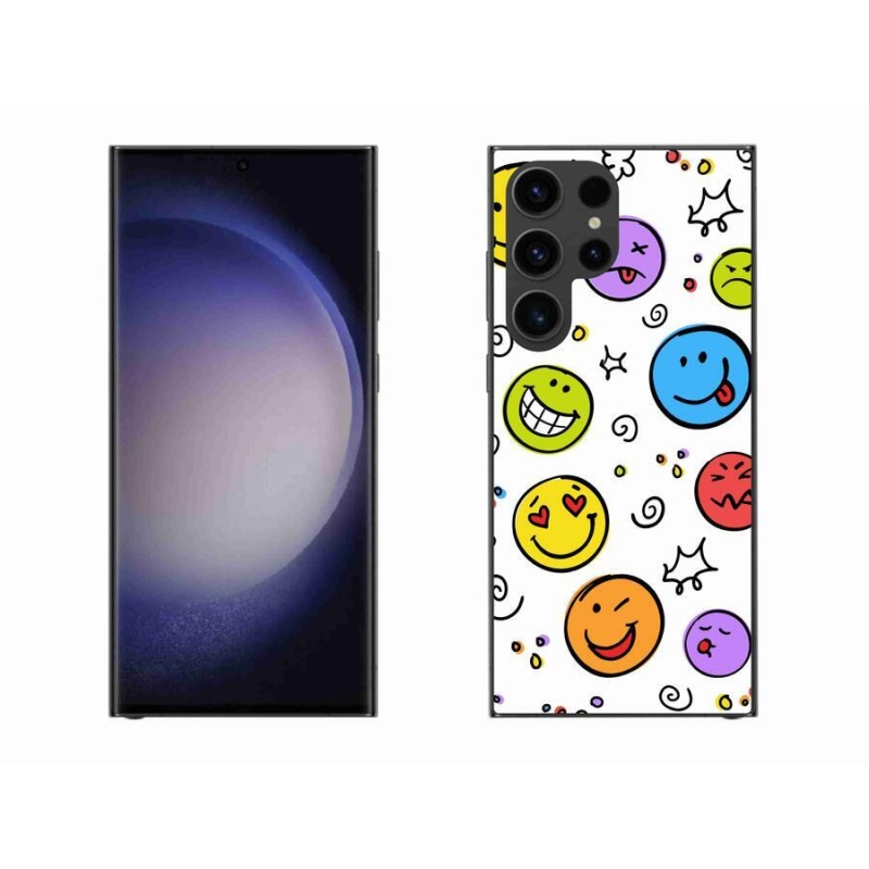Gél borítás mmCase Samsung Galaxy S23 Ultra 5G - smiley-khoz