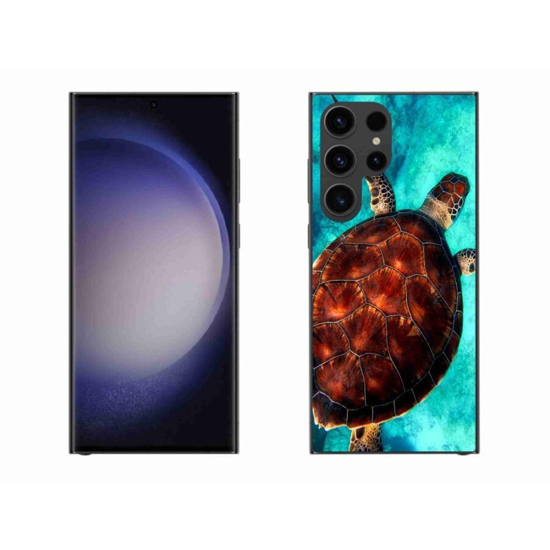 Zselés borítás mmCase Samsung Galaxy S23 Ultra 5G - teknősbéka