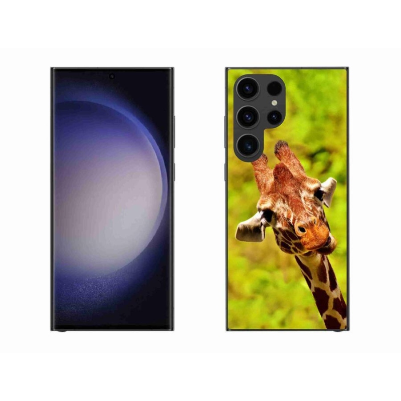 Gél védőhuzat mmCase Samsung Galaxy S23 Ultra 5G - zsiráf