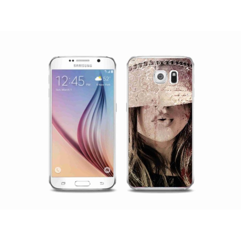 Gél védőhuzat mmCase Samsung Galaxy S6 készülékhez - lány