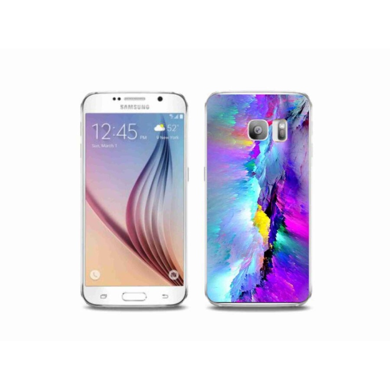 Gél borítás mmCase Samsung Galaxy S6 Edge készülékhez - absztrakt