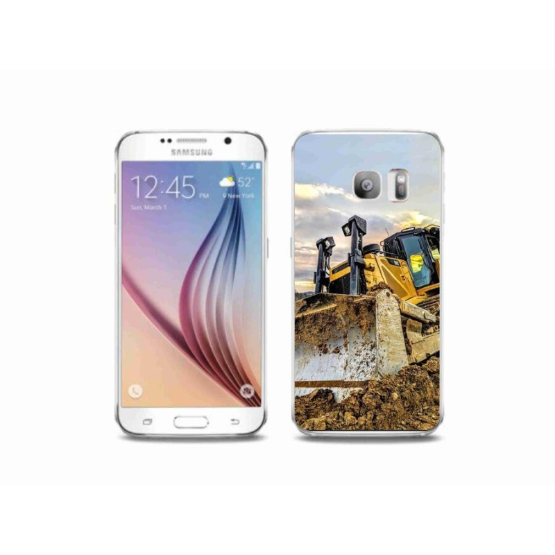 Zselés borítás mmCase Samsung Galaxy S6 Edge készülékhez - digger