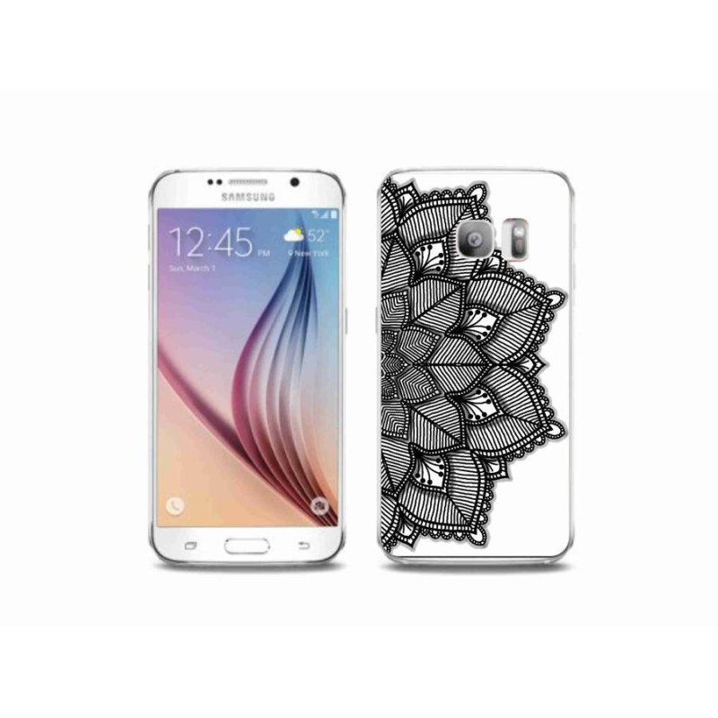 Gél borítás mmCase Samsung Galaxy S6 Edge készülékhez - mandala