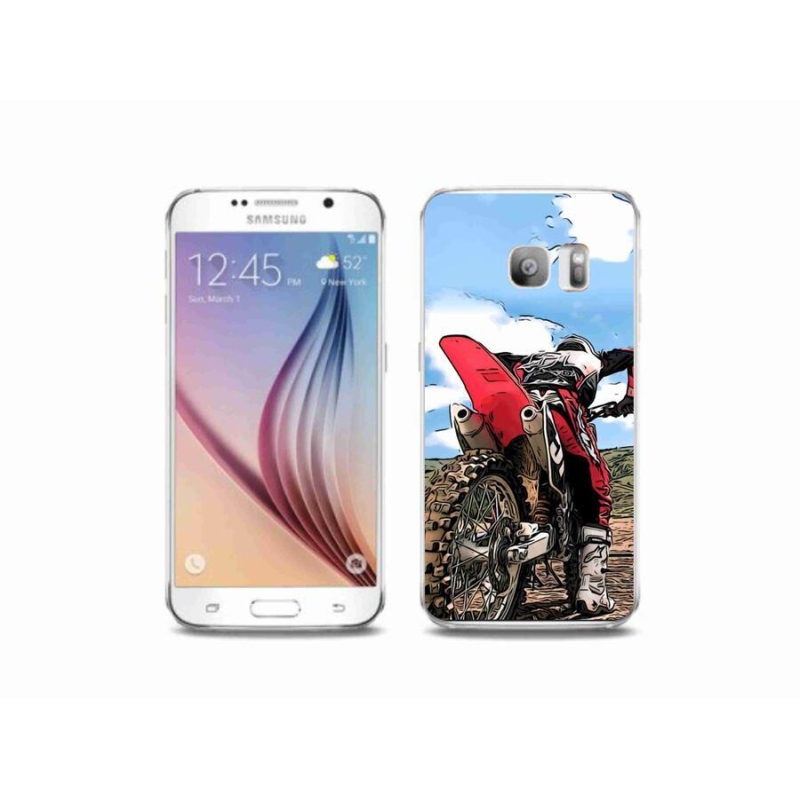 Zselés borítás mmCase Samsung Galaxy S6 Edge készülékhez - moto