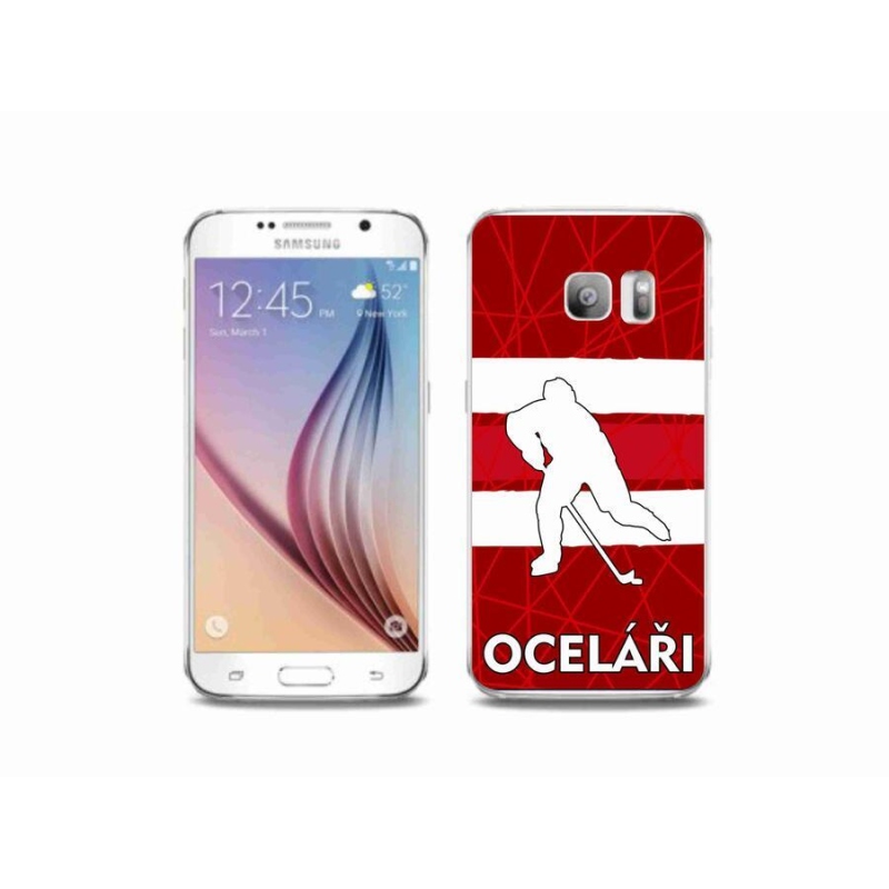 Gél borítás mmCase Samsung Galaxy S6 Edge készülékhez - Steelers