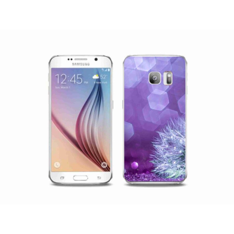 Zselés borítás mmCase Samsung Galaxy S6 Edge készülékhez - pitypang 2