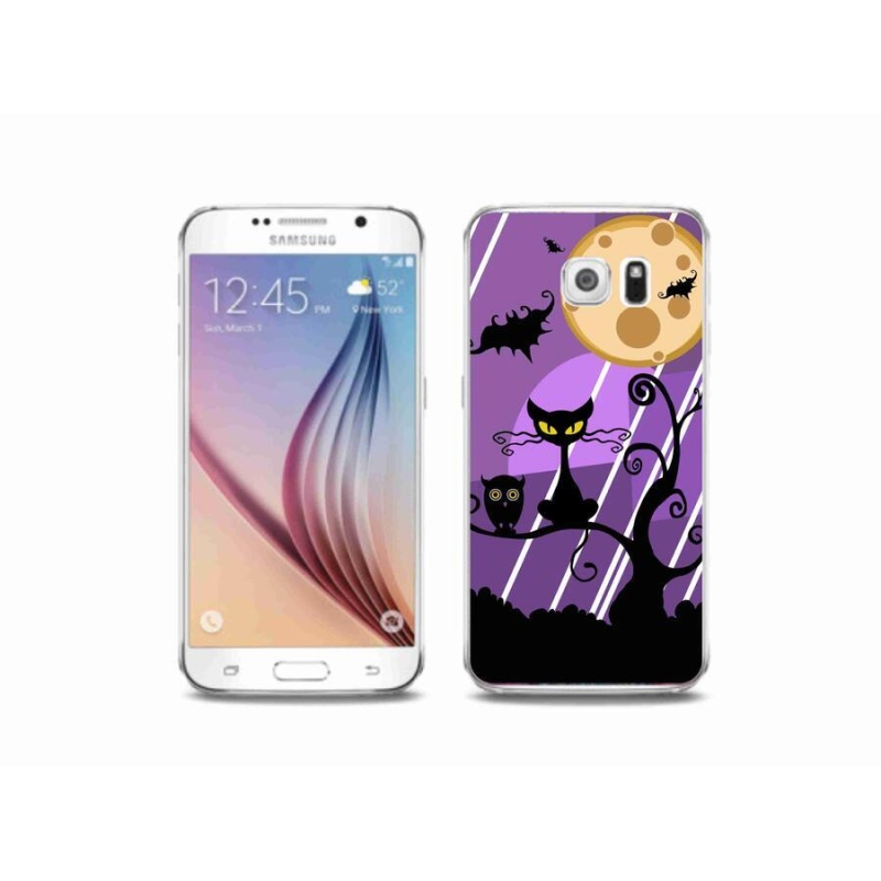 Gél borítás mmCase Samsung Galaxy S6 készülékhez - halloween