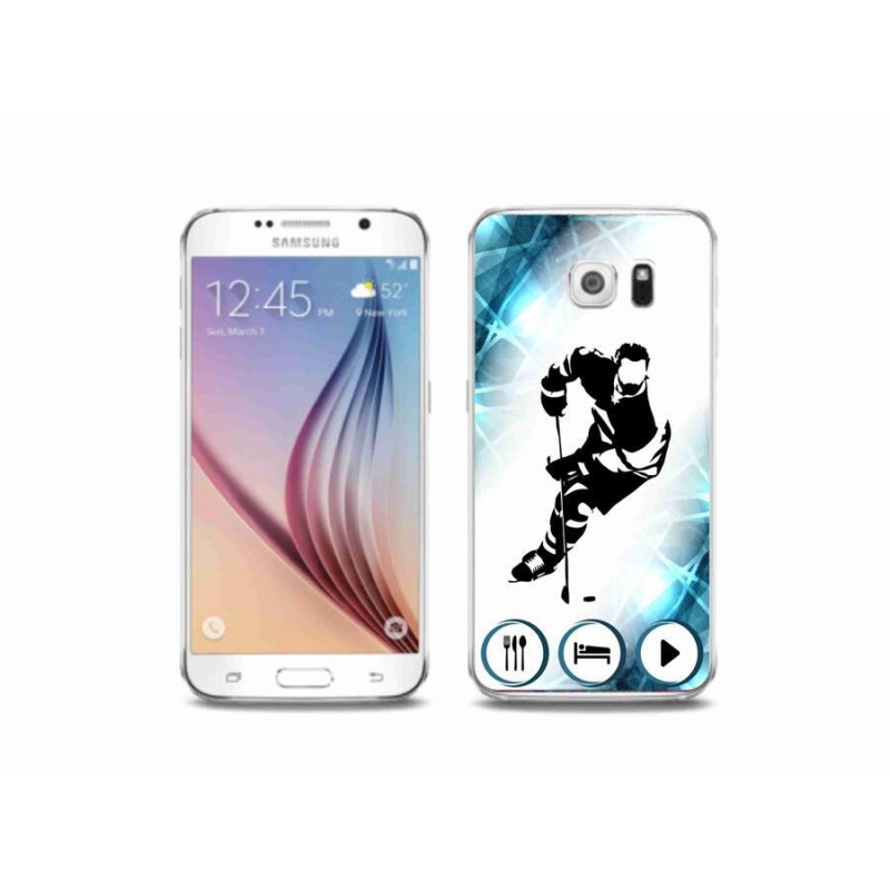 Gél borítás mmCase Samsung Galaxy S6 készülékhez - hoki 1