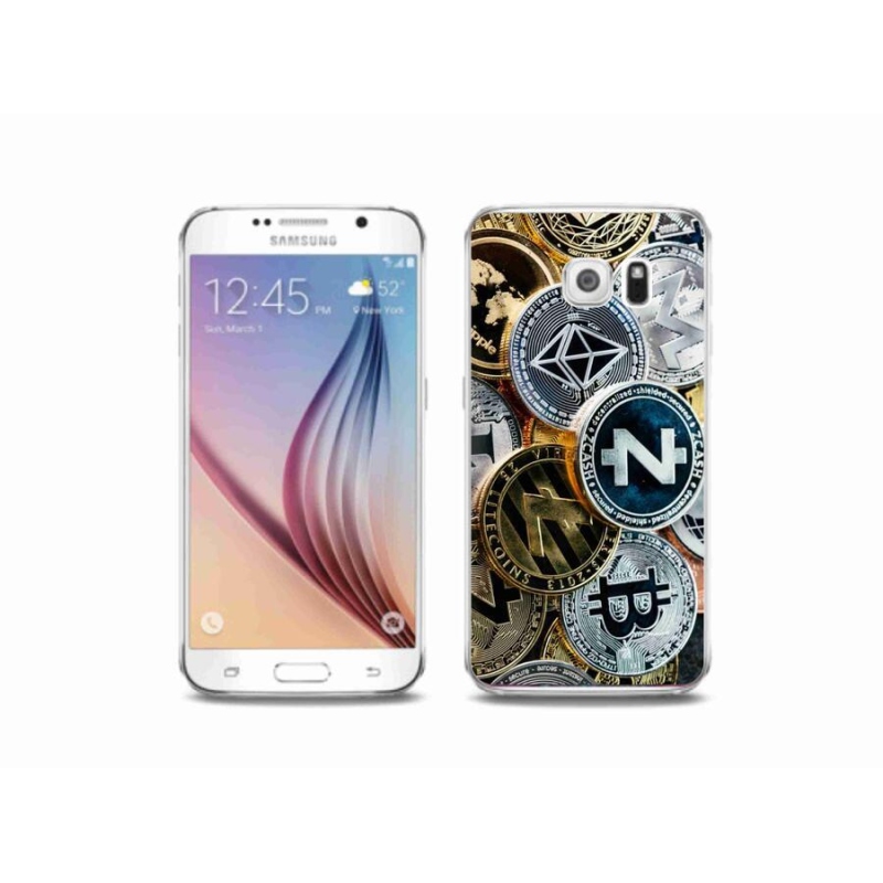 Gél borítás mmCase Samsung Galaxy S6 készülékhez - kriptovaluták