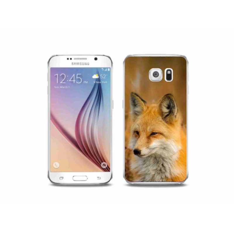 Zselés borítás mmCase Samsung Galaxy S6 készülékhez - róka