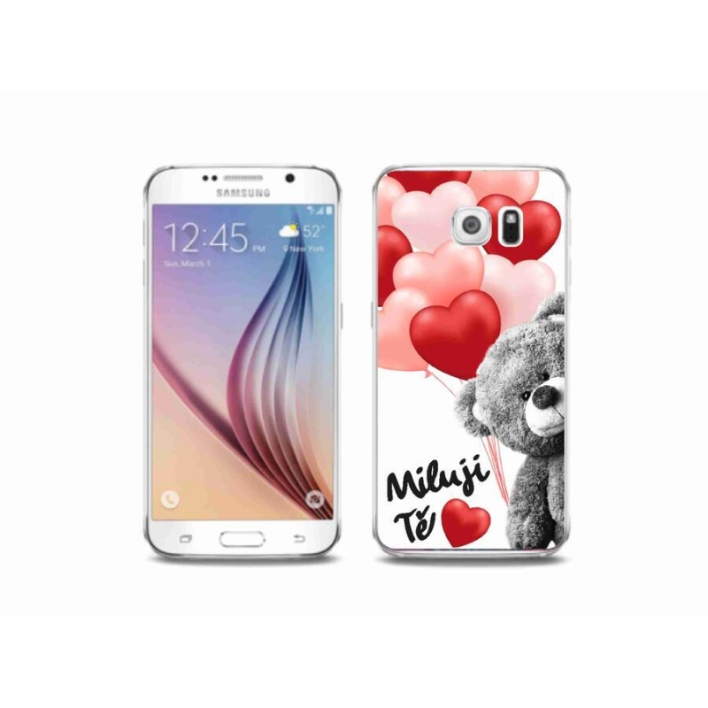 Gél borítás mmCase Samsung Galaxy S6 készülékhez - I love you