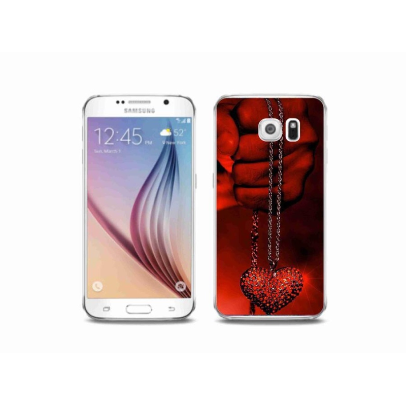 Gél borítás mmCase Samsung Galaxy S6 készülékhez - nyaklánc