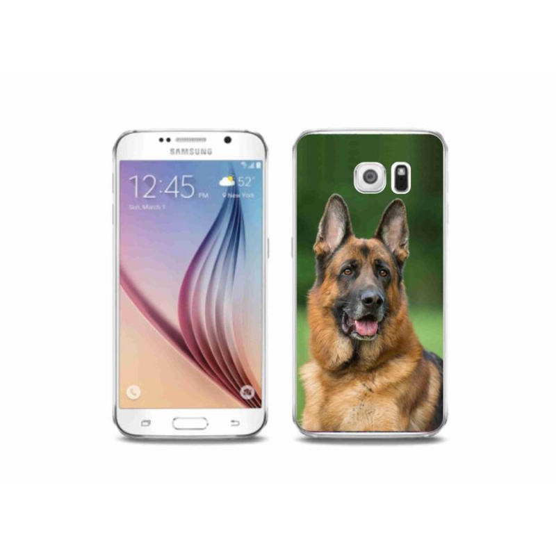 Gél borítás mmCase Samsung Galaxy S6 készülékhez - Német juhászkutya