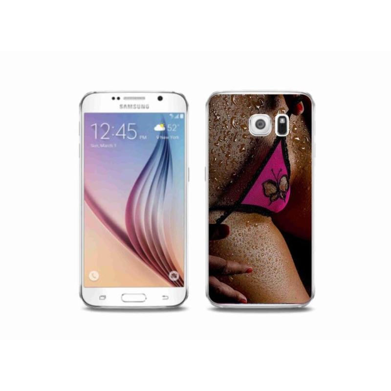 Gél borítás mmCase Samsung Galaxy S6 készülékhez - szexi nő