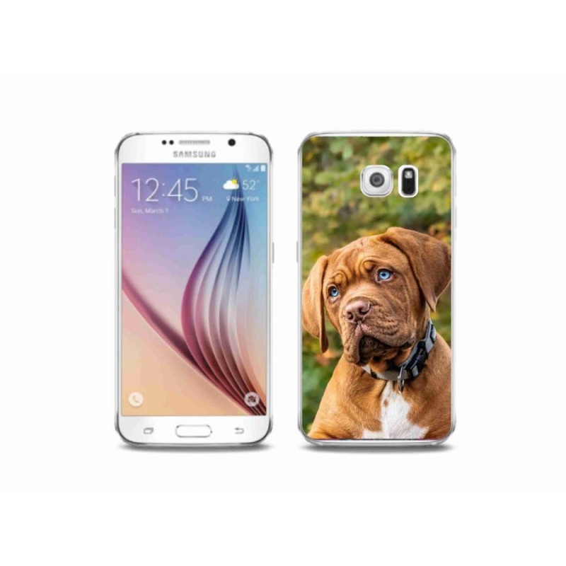 Gél borítás mmCase Samsung Galaxy S6 - kölyökkutyakölyökhöz