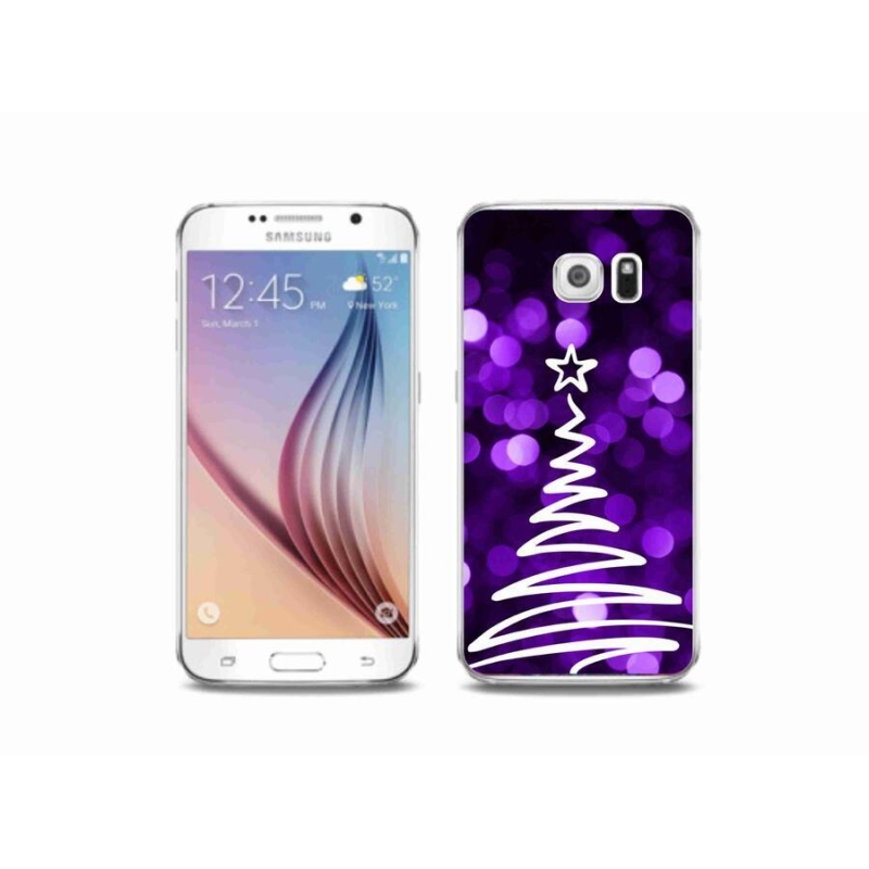 Zselés borítás mmCase Samsung Galaxy S6 készülékhez - fa