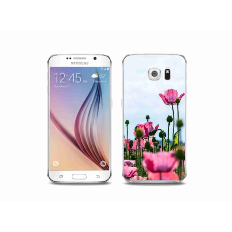 Zselés borítás mmCase Samsung Galaxy S6 készülékhez - mákos színű