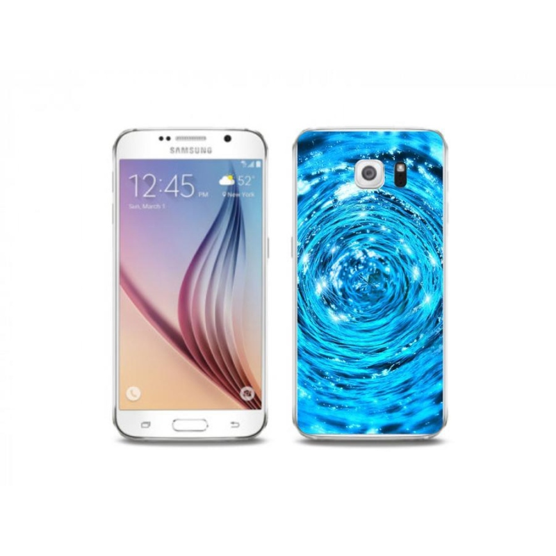 Gél borítás mmCase Samsung Galaxy S6 készülékhez - water vortex