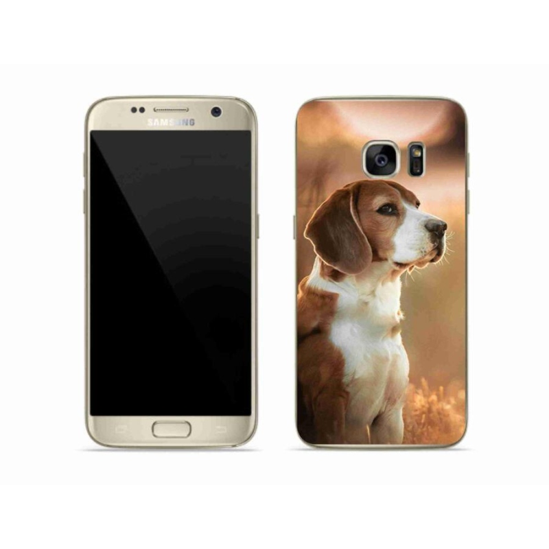 Gél védőhuzat mmCase Samsung Galaxy S7 készülékhez - bézs színű