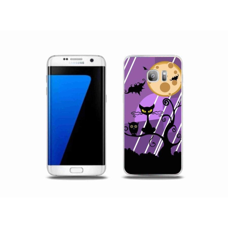 Gél borítás mmCase Samsung Galaxy S7 Edge készülékhez - halloween