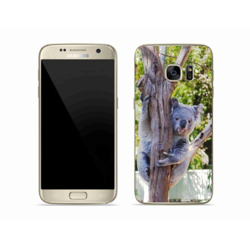 Zselés borítás mmCase Samsung Galaxy S7 Edge készülékhez - koala