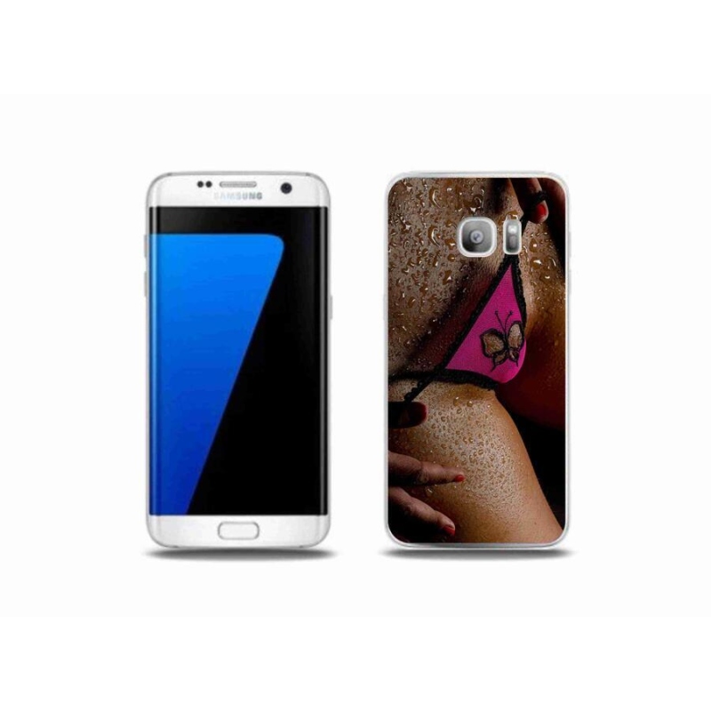 Gél borítás mmCase Samsung Galaxy S7 Edge készülékhez - szexi nő