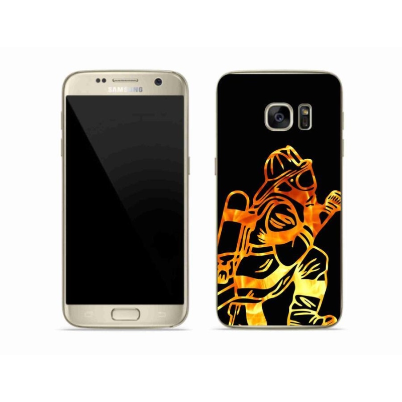 Gél borítás mmCase Samsung Galaxy S7 készülékhez - tűzoltó 1