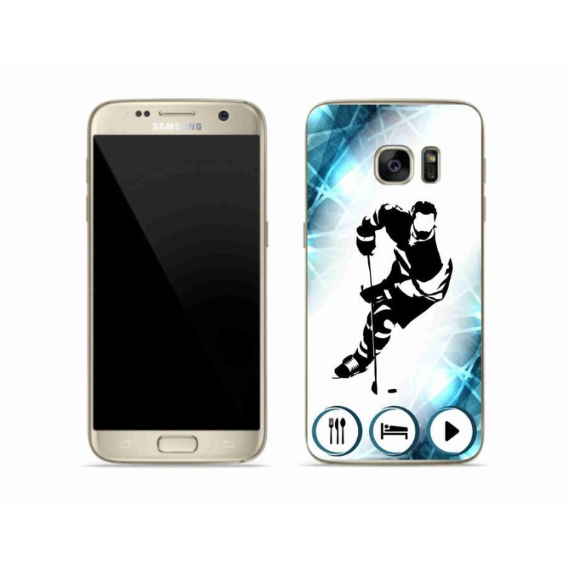 Gél borítás mmCase Samsung Galaxy S7 - jégkorong 1
