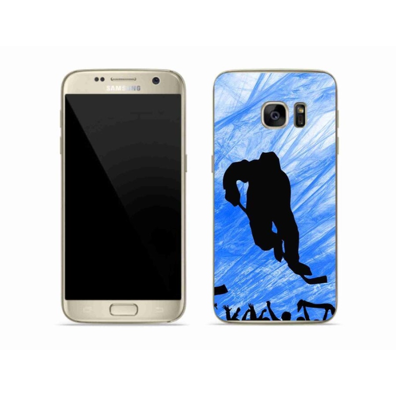 Gél borítás mmCase Samsung Galaxy S7 - hokijátékos számára