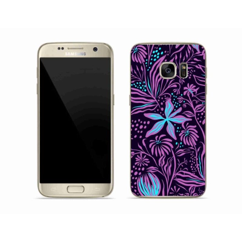 Gél borítás mmCase Samsung Galaxy S7 - virágok 2