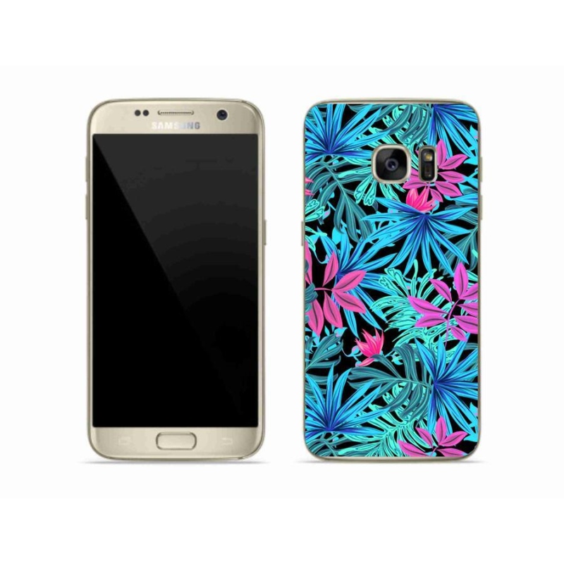 Gél borítás mmCase Samsung Galaxy S7 - virágok 3