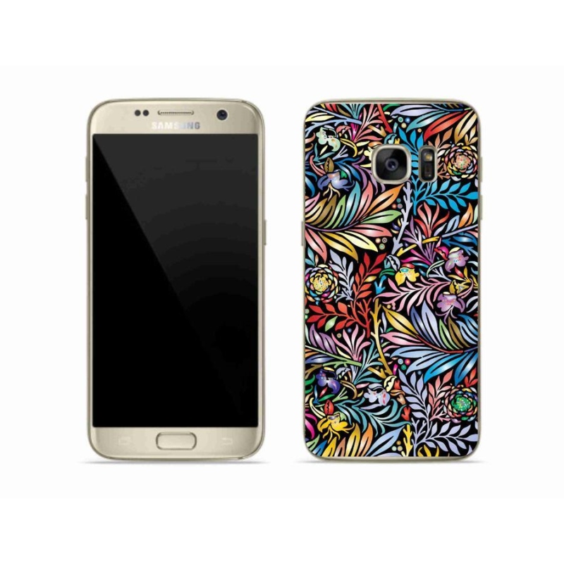 Gél borítás mmCase Samsung Galaxy S7 - virágok 5