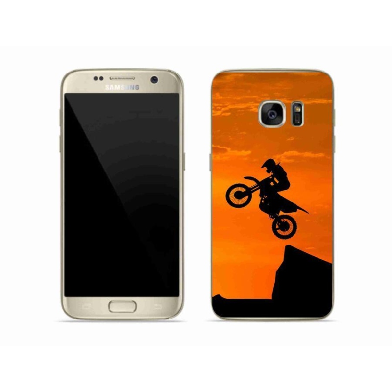 Zselés borítás mmCase Samsung Galaxy S7 - motokrossz