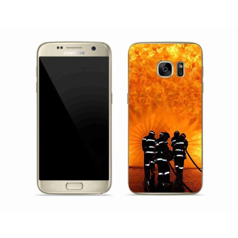 Zselés borítás mmCase Samsung Galaxy S7 - tűz
