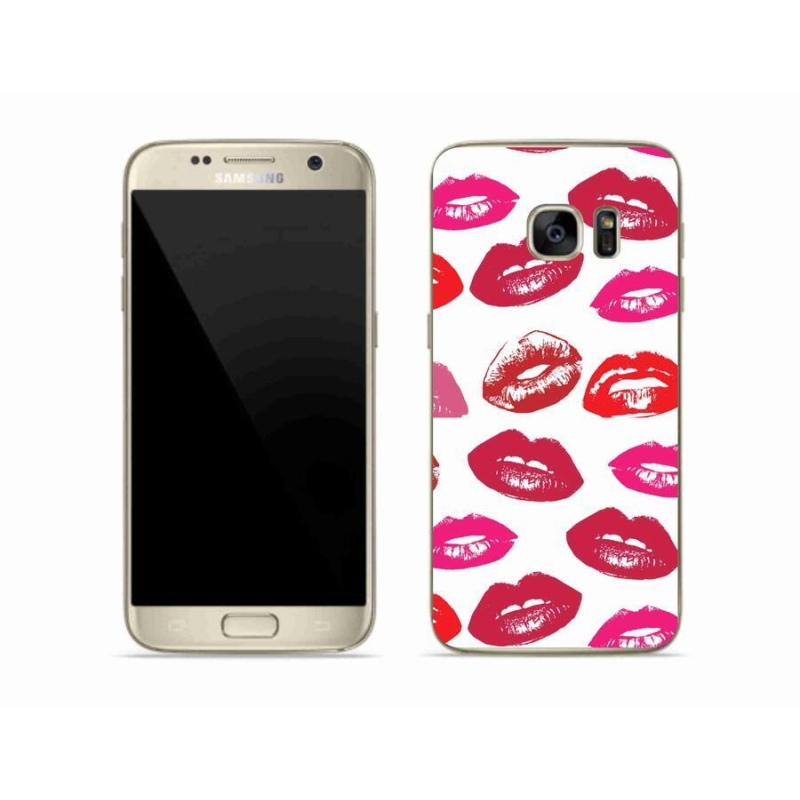 Zselés borítás mmCase Samsung Galaxy S7 - ajkakhoz