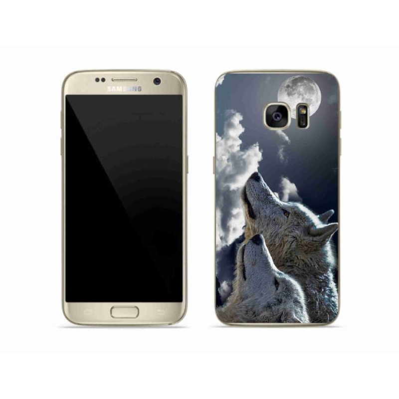 Gél védőburkolat mmCase Samsung Galaxy S7 - farkasok