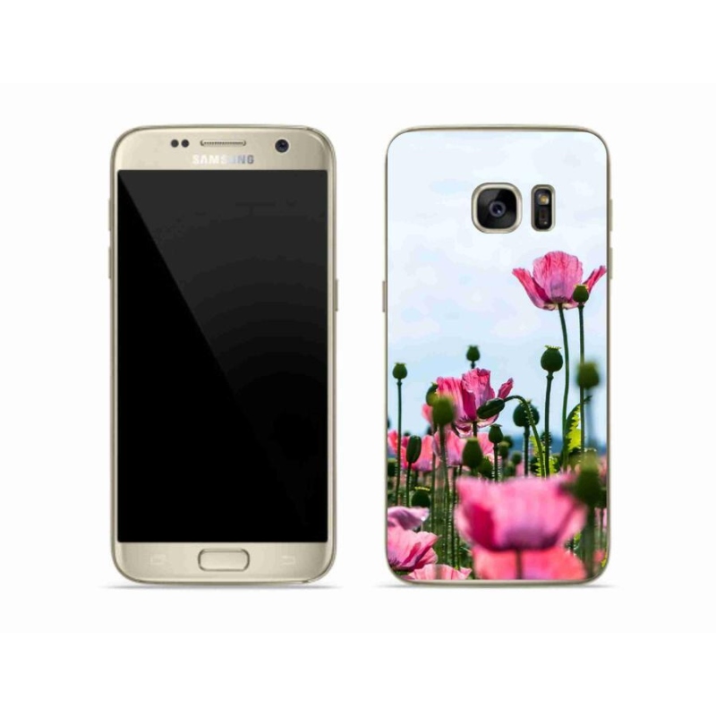 Gél védőhuzat mmCase Samsung Galaxy S7 készülékhez - mákos színű