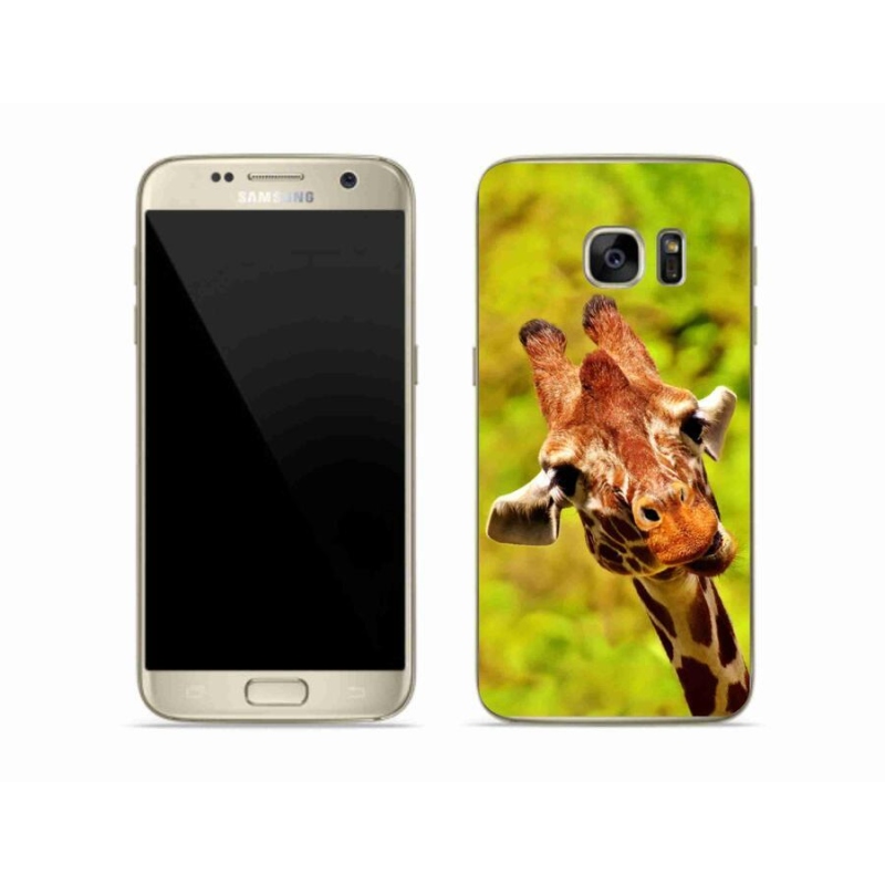 Zselés borítás mmCase Samsung Galaxy S7 készülékhez - zsiráf
