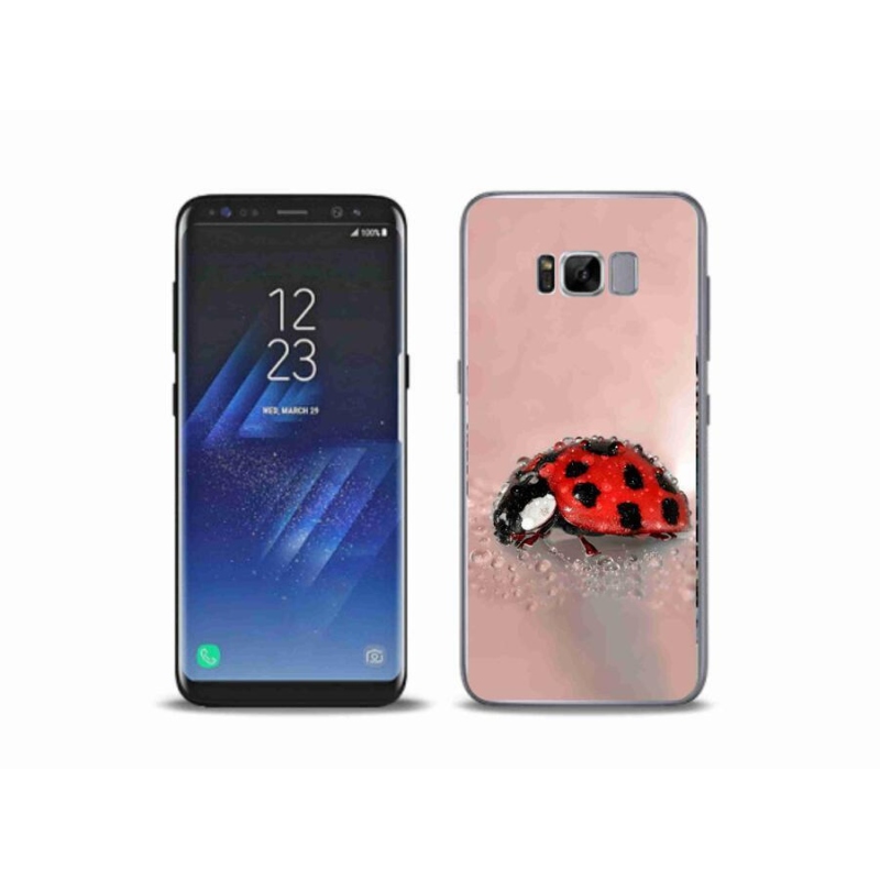 Zselés borítás mmCase Samsung Galaxy S8 Plus készülékhez - katicabogár
