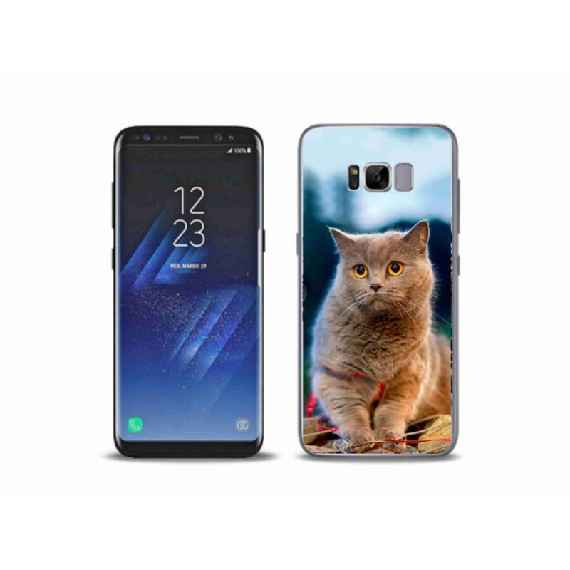 Gél védőhuzat mmCase Samsung Galaxy S8 Plus készülékhez - brit kék 2