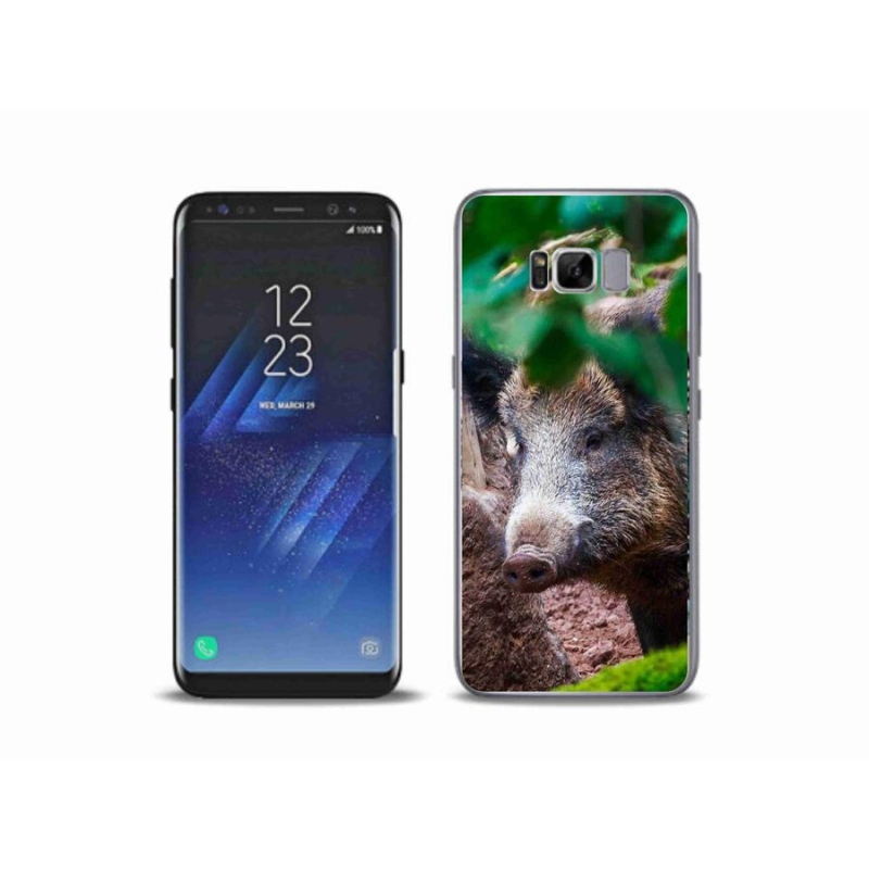 Zselés borítás mmCase Samsung Galaxy S8 Plus készülékhez - vaddisznó