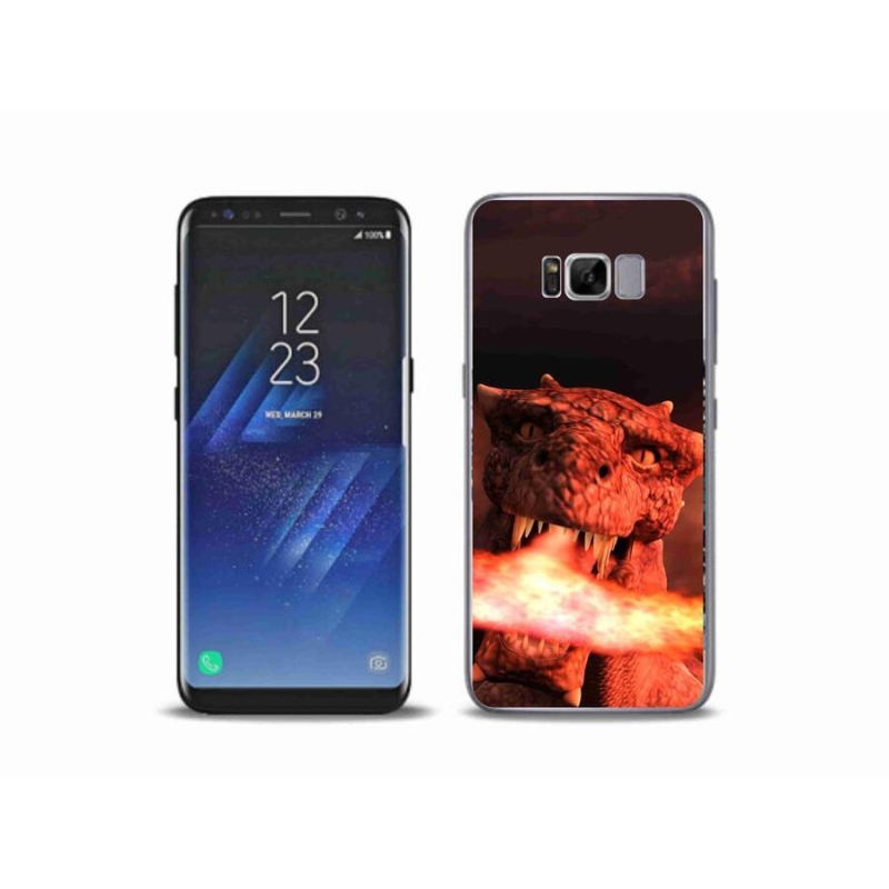 Zselés borítás mmCase Samsung Galaxy S8 Plus készülékhez - sárkány