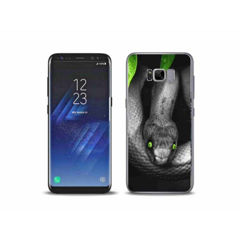 Zselés borítás mmCase Samsung Galaxy S8 Plus készülékhez - kígyó